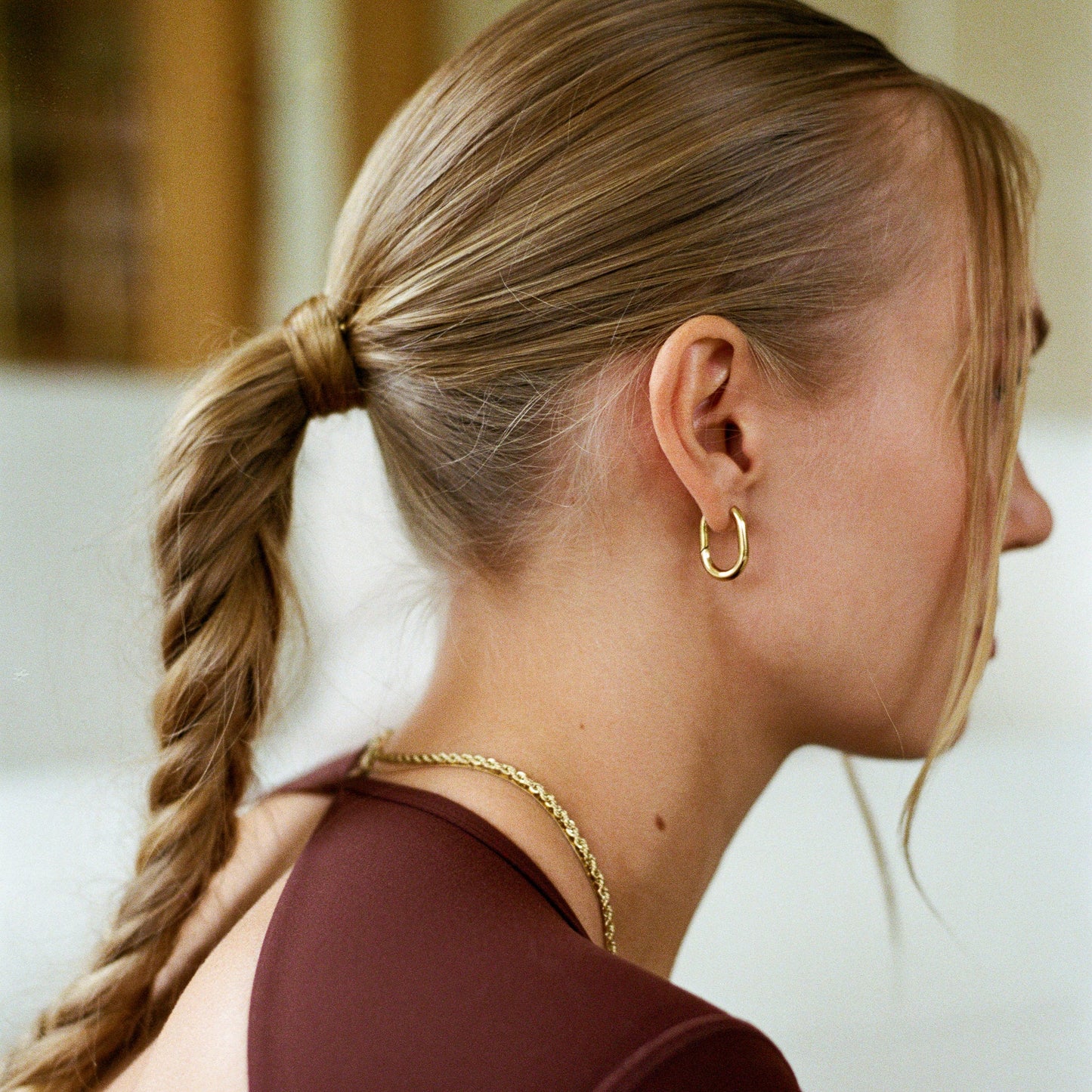 Classic Oval Earring