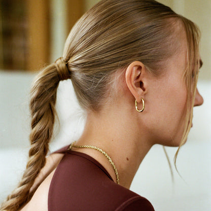 Classic Oval Earring