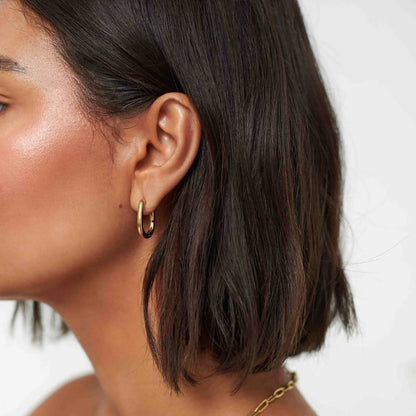 Classic Oval Earring