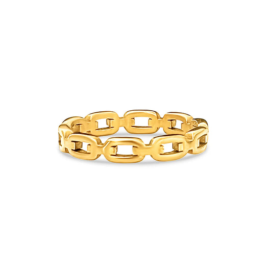 Link Gold Ring