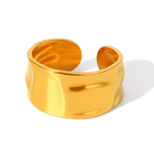 Melt Gold Ring