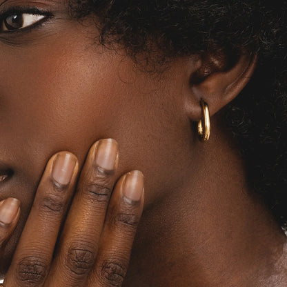 Classic Oval Earring