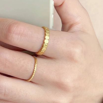 Pill Gold Ring