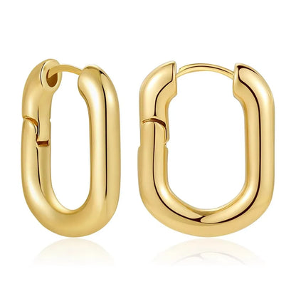 Classic Oval Earring