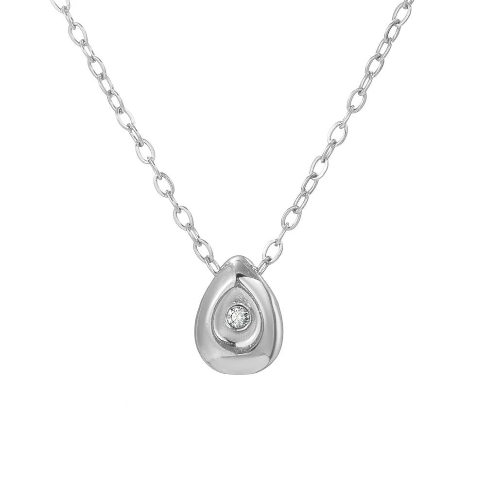 Drop Gold Minimalist Necklace
