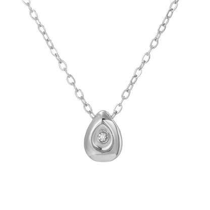 Drop Gold Minimalist Necklace