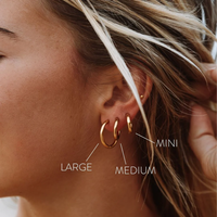 Lite Classic Hoop Earrings