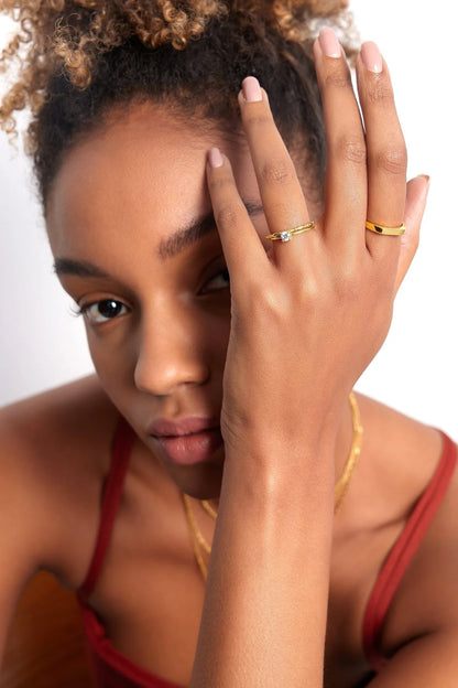 Soleil Ring 18K Gold